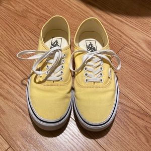 Yellow Vans